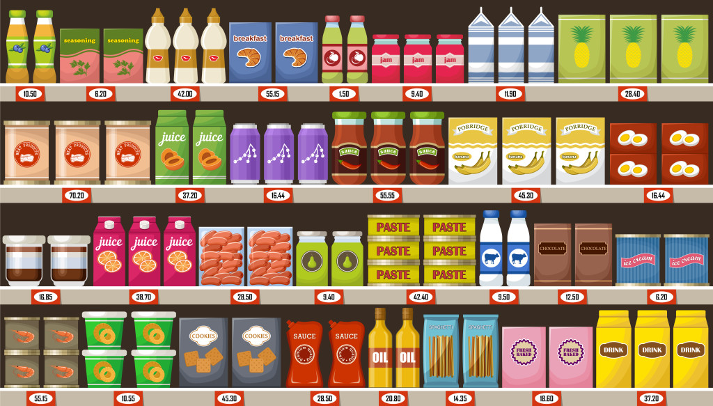 Trvanlivé potraviny dominují pod privátními značkami v obchodech, nejmenší podíl mají lihoviny